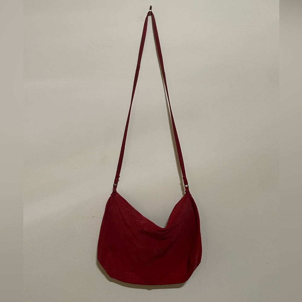 Zara Elegant Red Shoulder Bag